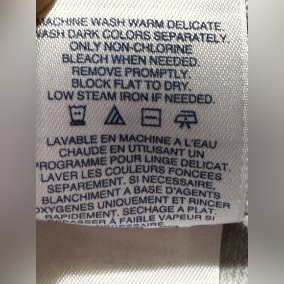 Lands End Long Sleeve Button Up Shirt 8 - Picture 7 of 10